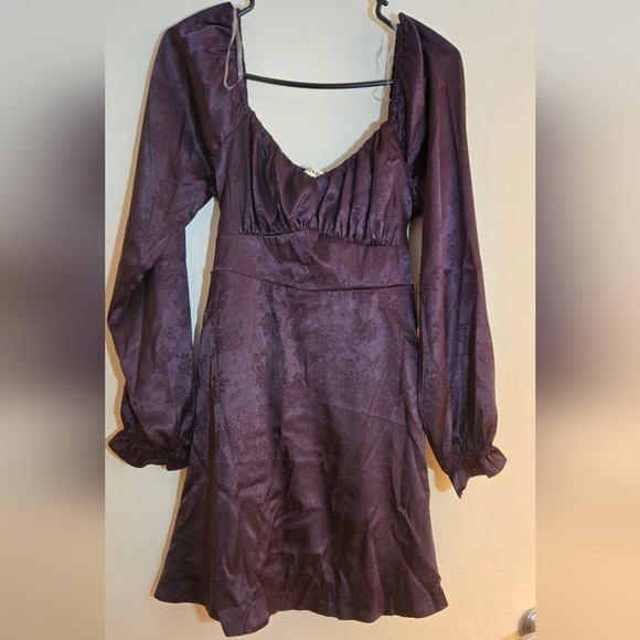 Deep Purple Purple Inspired Hearts Dress - Picture 1 of 10